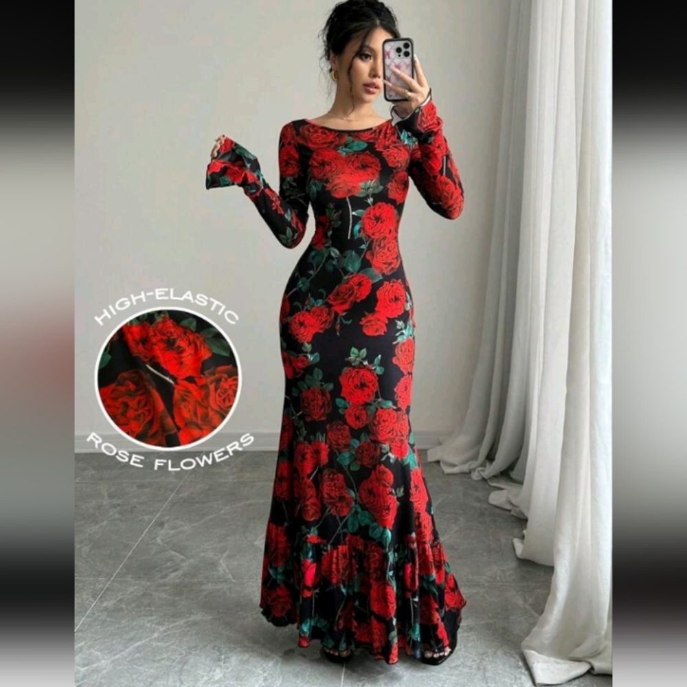 RED ROSE Dress